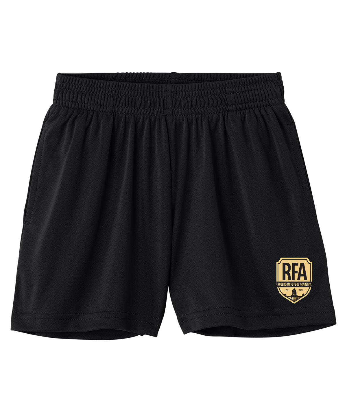 Rozeboom Futbol Academy Youth Pocketed Performance Shorts