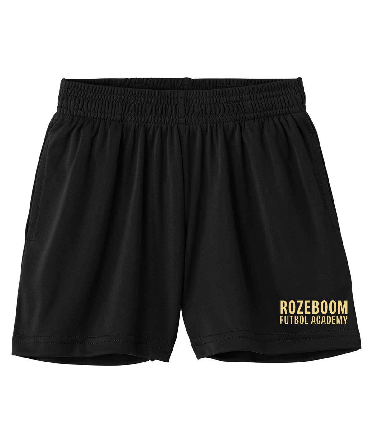 Rozeboom Futbol Academy Youth Pocketed Performance Shorts
