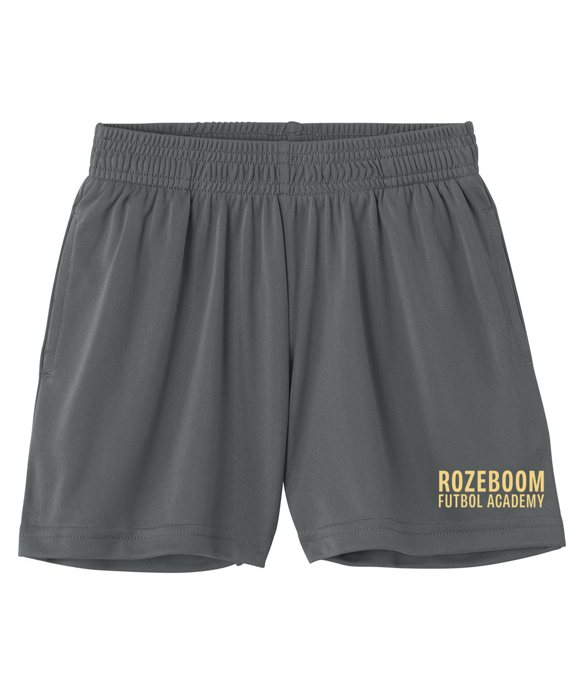 Rozeboom Futbol Academy Youth Pocketed Performance Shorts
