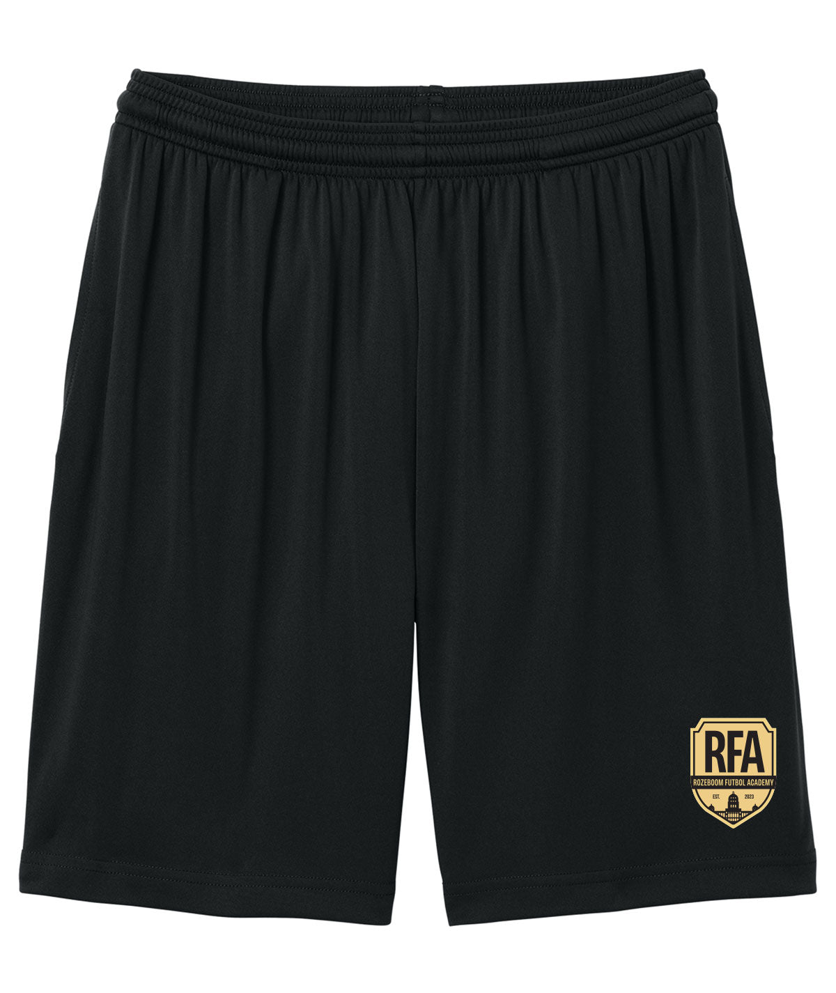 Rozeboom Futbol Academy Men's Pocketed Performance Shorts