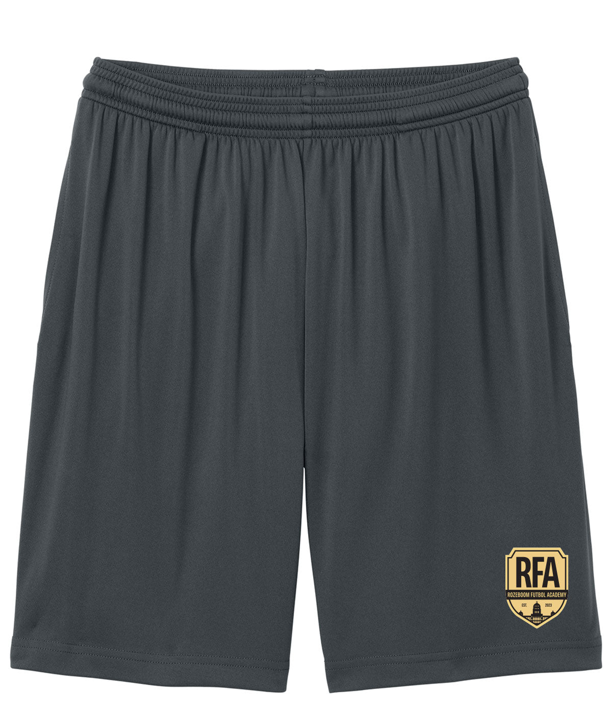 Rozeboom Futbol Academy Men's Pocketed Performance Shorts