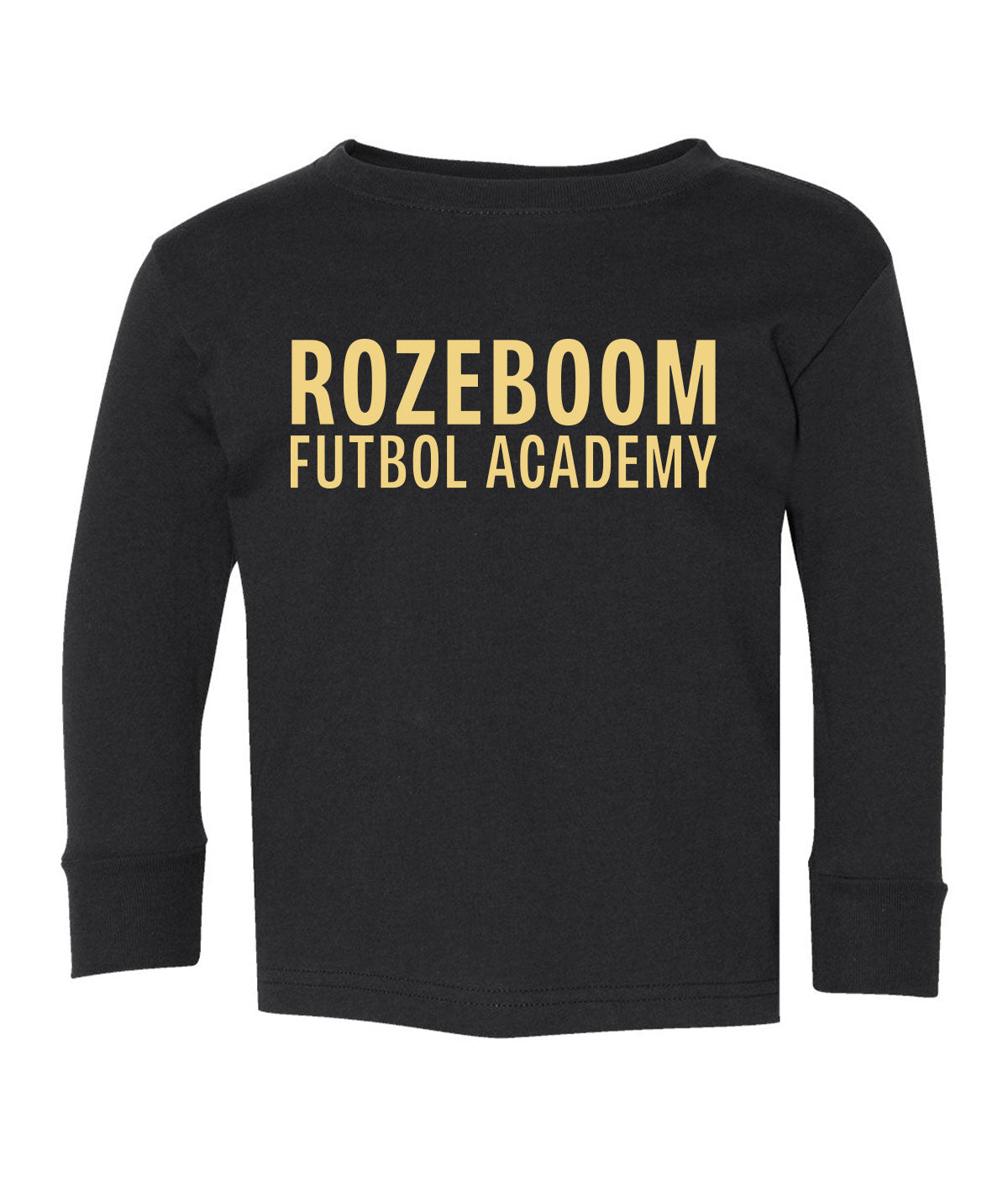 Rozeboom Futbol Academy Toddler Long Sleeve Tee