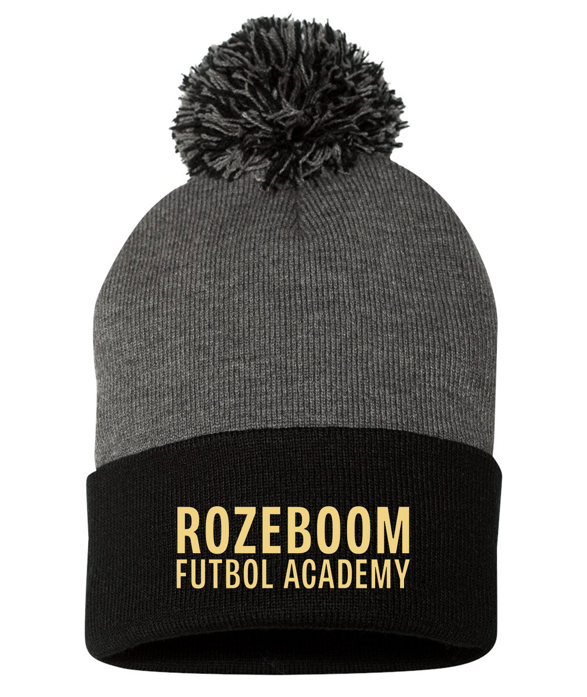 Rozeboom Futbol Academy Sportsman Pom Beanie